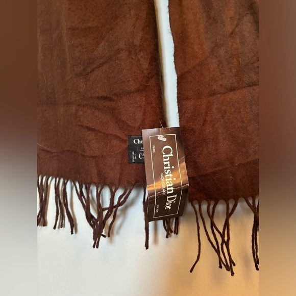 Vintage Christian Dior  Monsieur Paris Cashmere Scarf - Picture 4 of 6